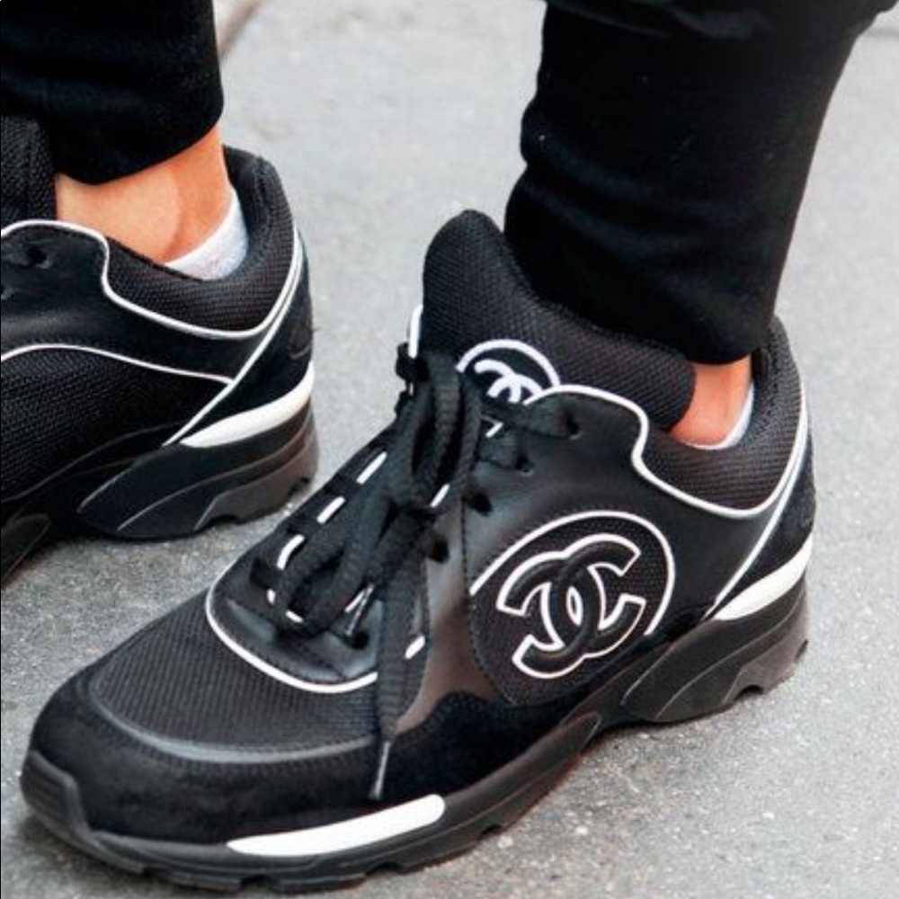 ISO Chanel Sneakers Sz 39/38.5 - Picture 2 of 3